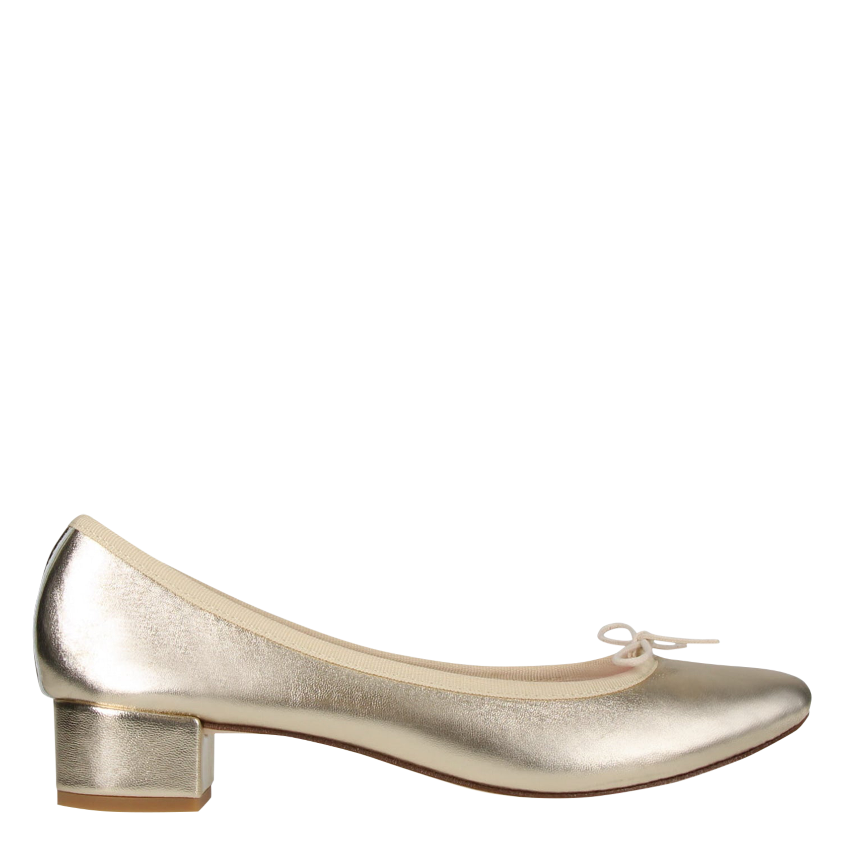 Mules en cuir REPETTO Doré