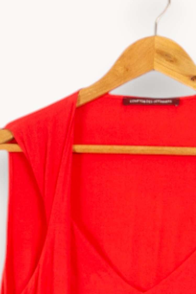 Red, pink tank top COMPTOIR DES COTONNIERS - Seconde main Red