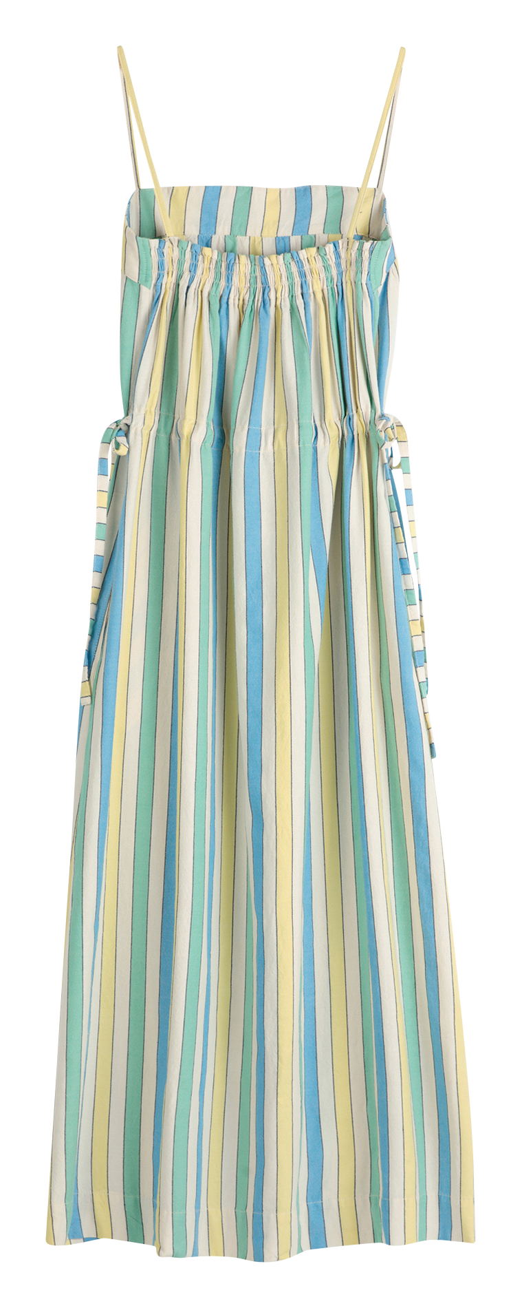 Lange, uitlopende jurk van katoen BOBO CHOSES Veelkleurig