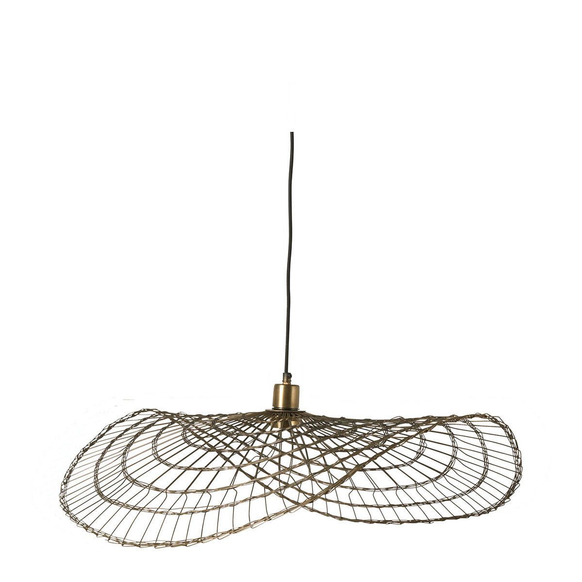 Suspension métal BLANC D'IVOIRE Beige