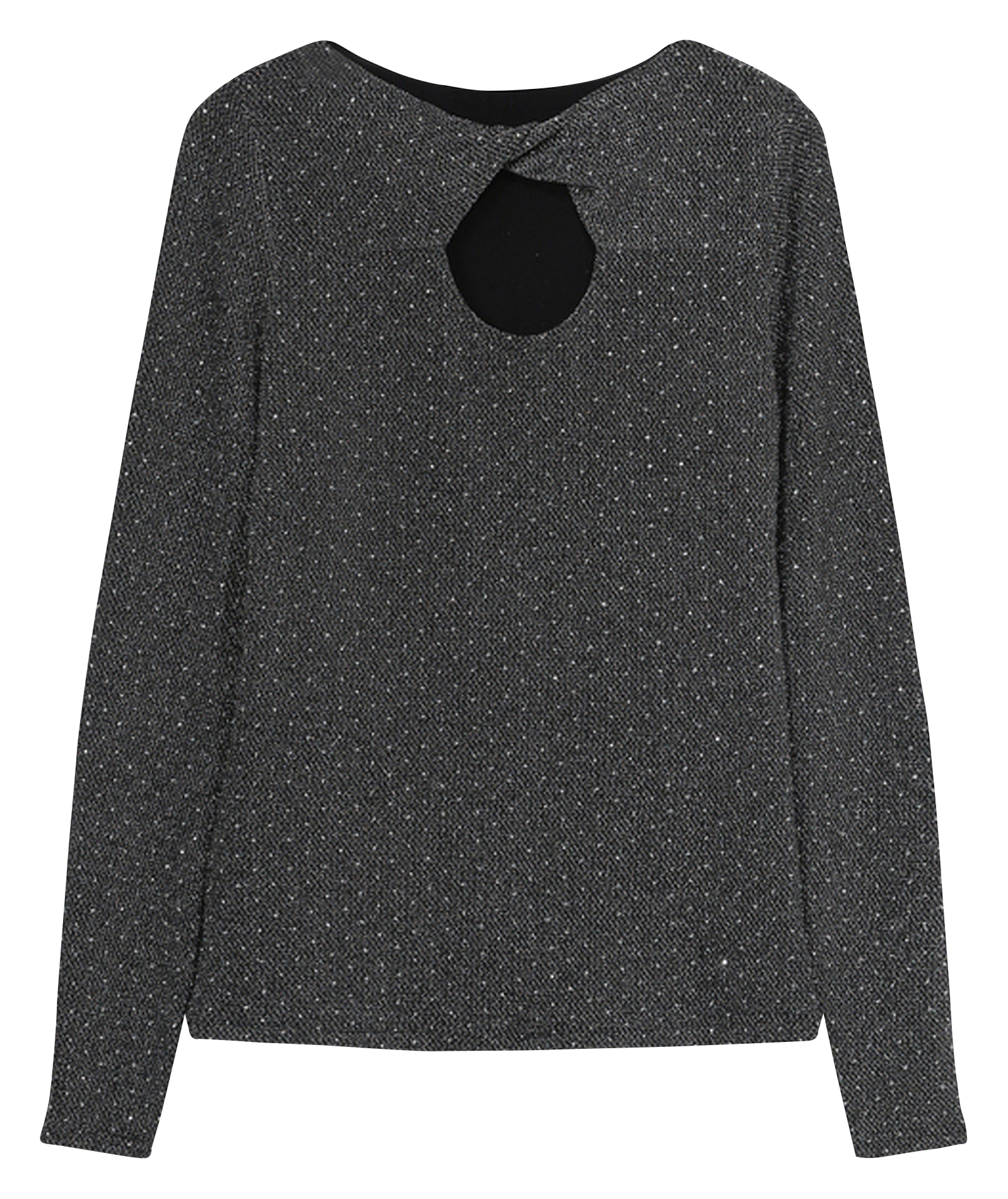 Boat-neck top GRACE ET MILA Grey