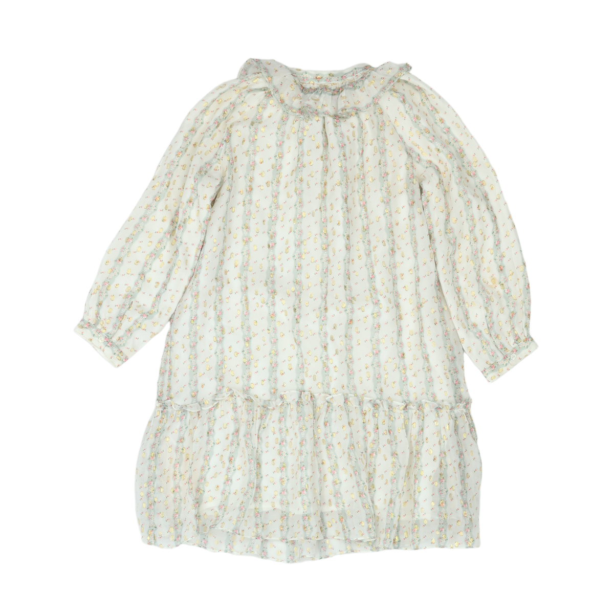 White child's dress - 8 years BONPOINT - Seconde Main White