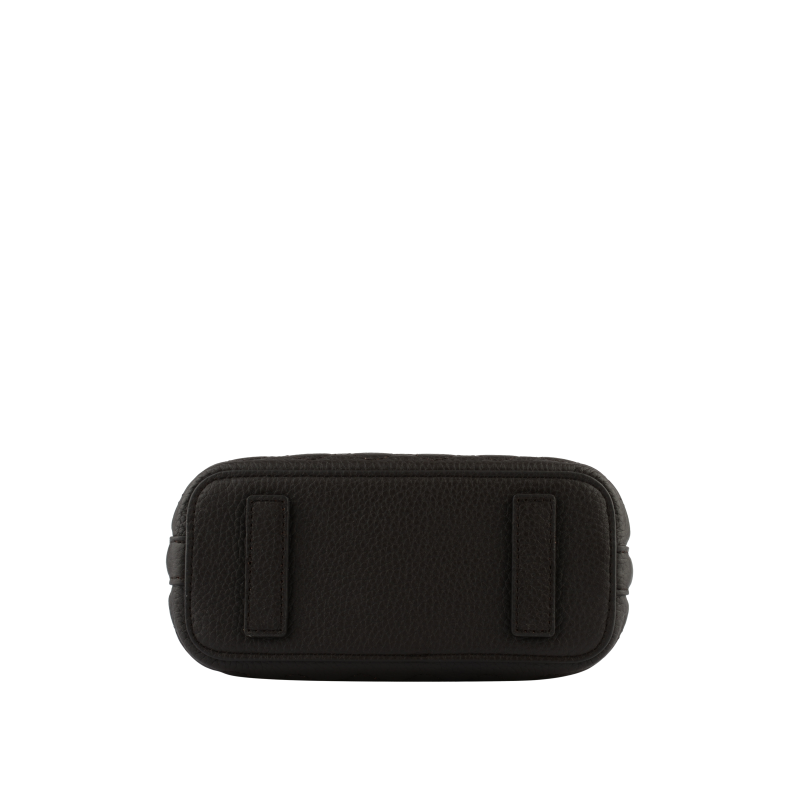 Satchel - cowhide leather POURCHET Brown