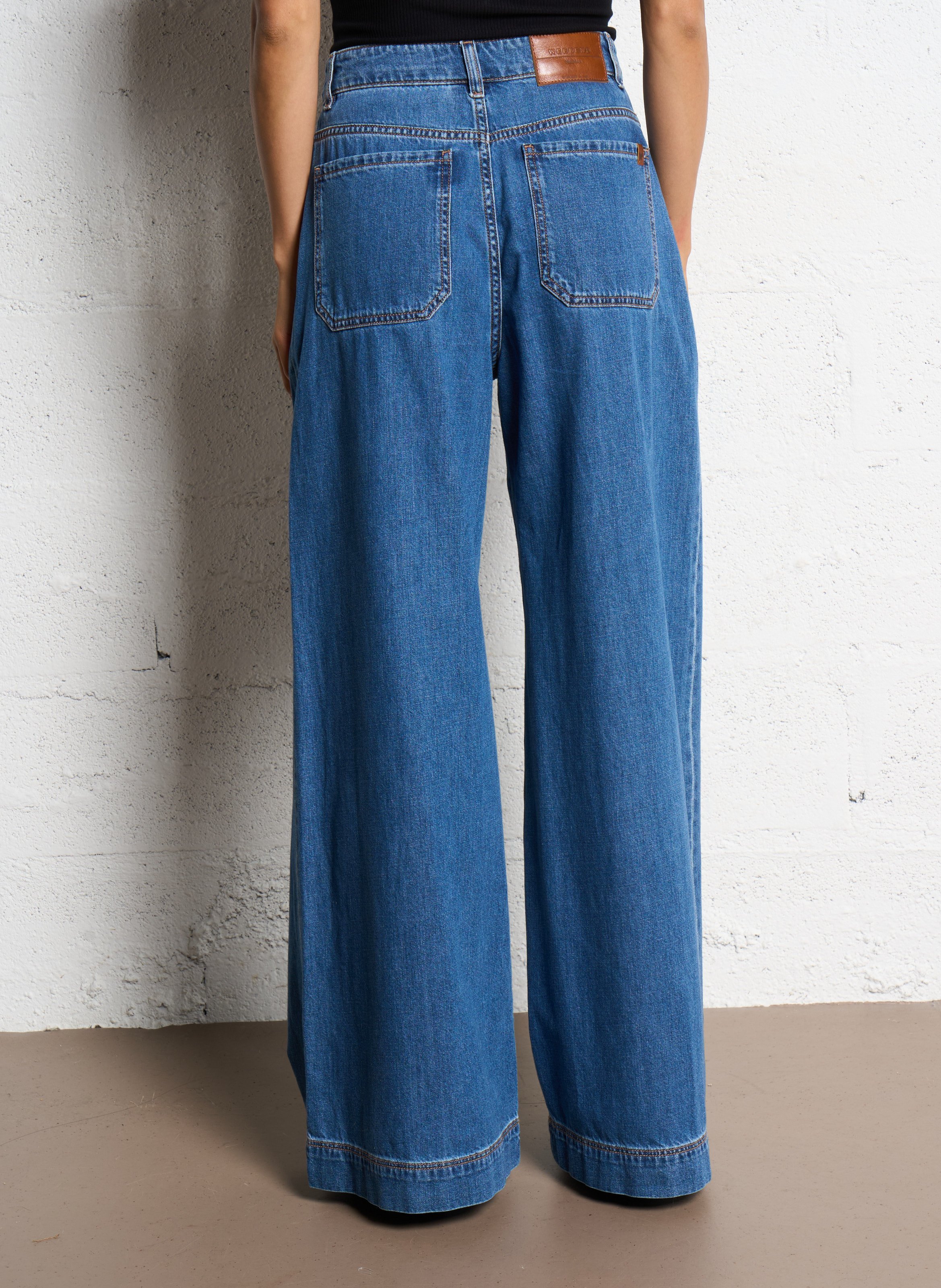 Jean large MAX MARA WEEK END Bleu