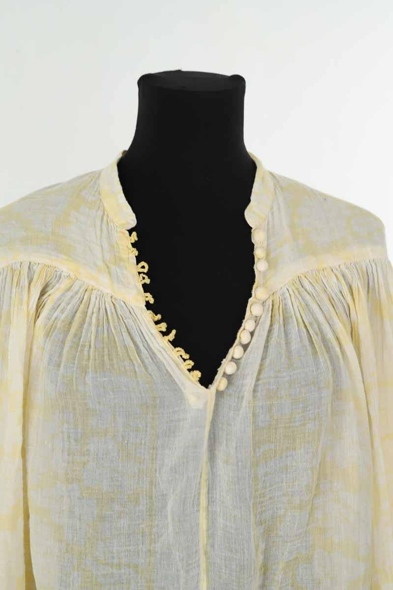 Cotton blouse Yellow