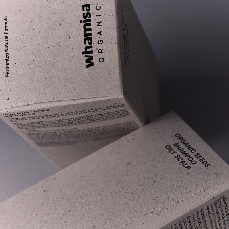 SHAMPOO FOR OILY HAIR WITH FERMENTED ORGANIC SEEDS WHAMISA No color