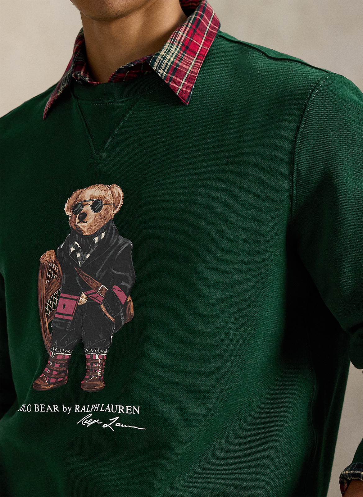 Effen sweater POLO RALPH LAUREN Groen