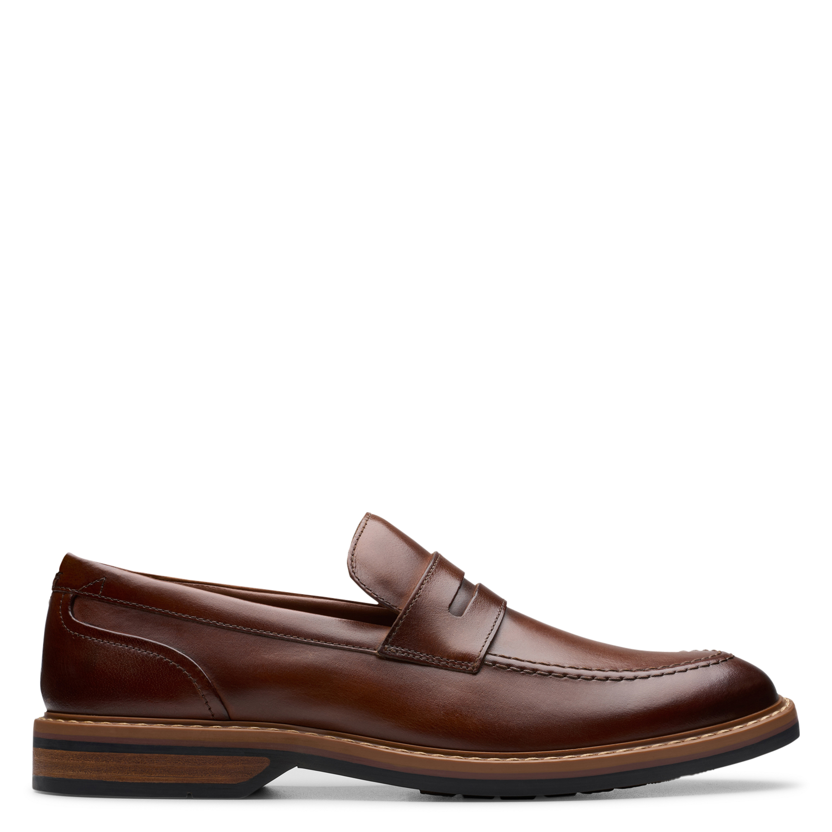 Mocassins en cuir CLARKS Marron