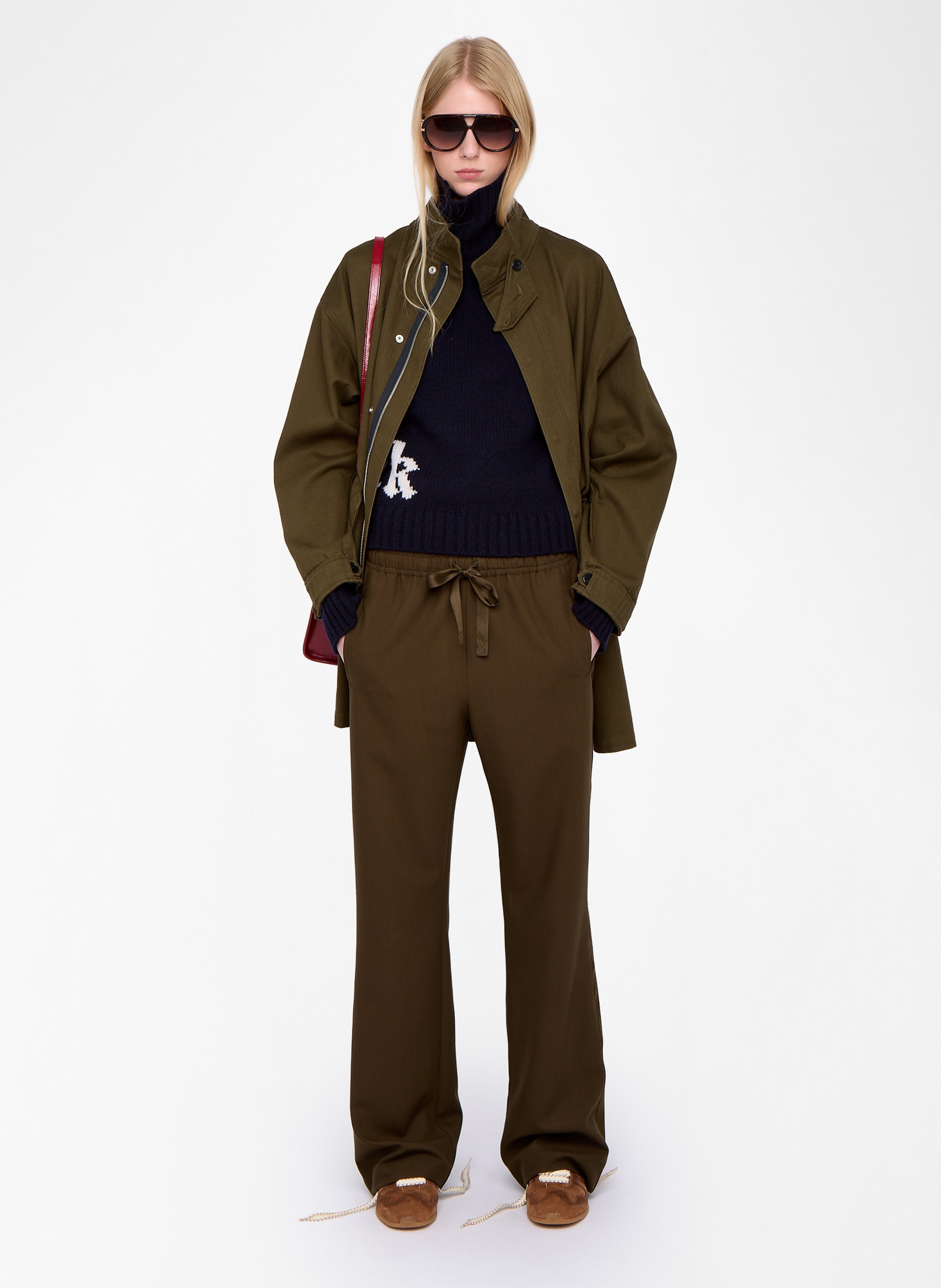 Pantalon droit ZADIG&VOLTAIRE Vert