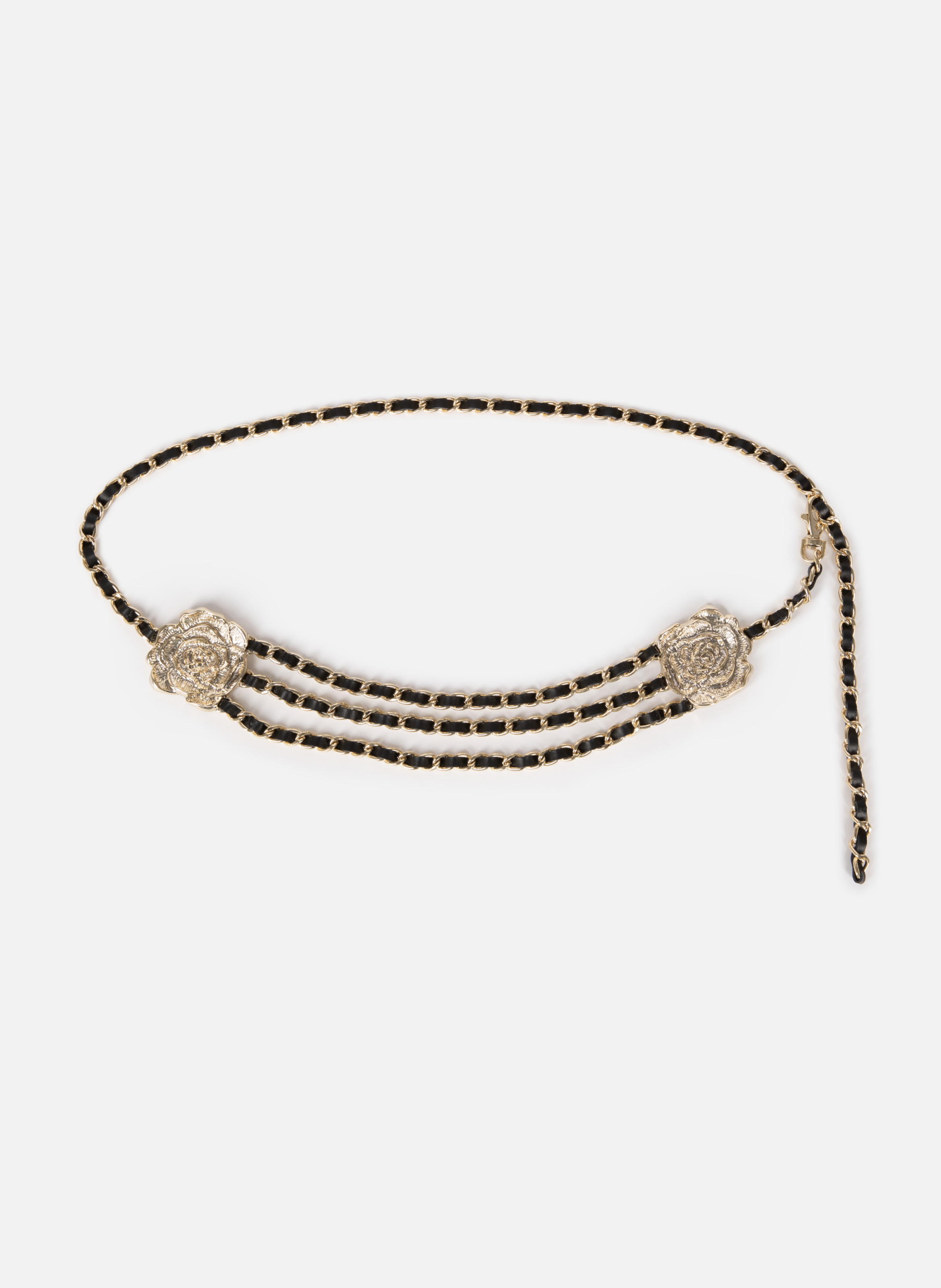 Flower Jewel Belt THE KOOPLES Yellow