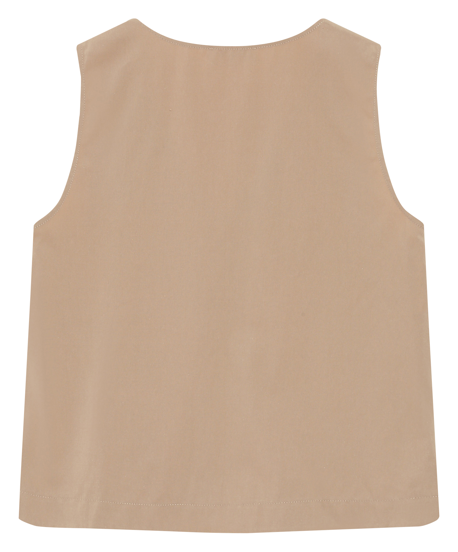 Top col v  GRACE ET MILA Beige
