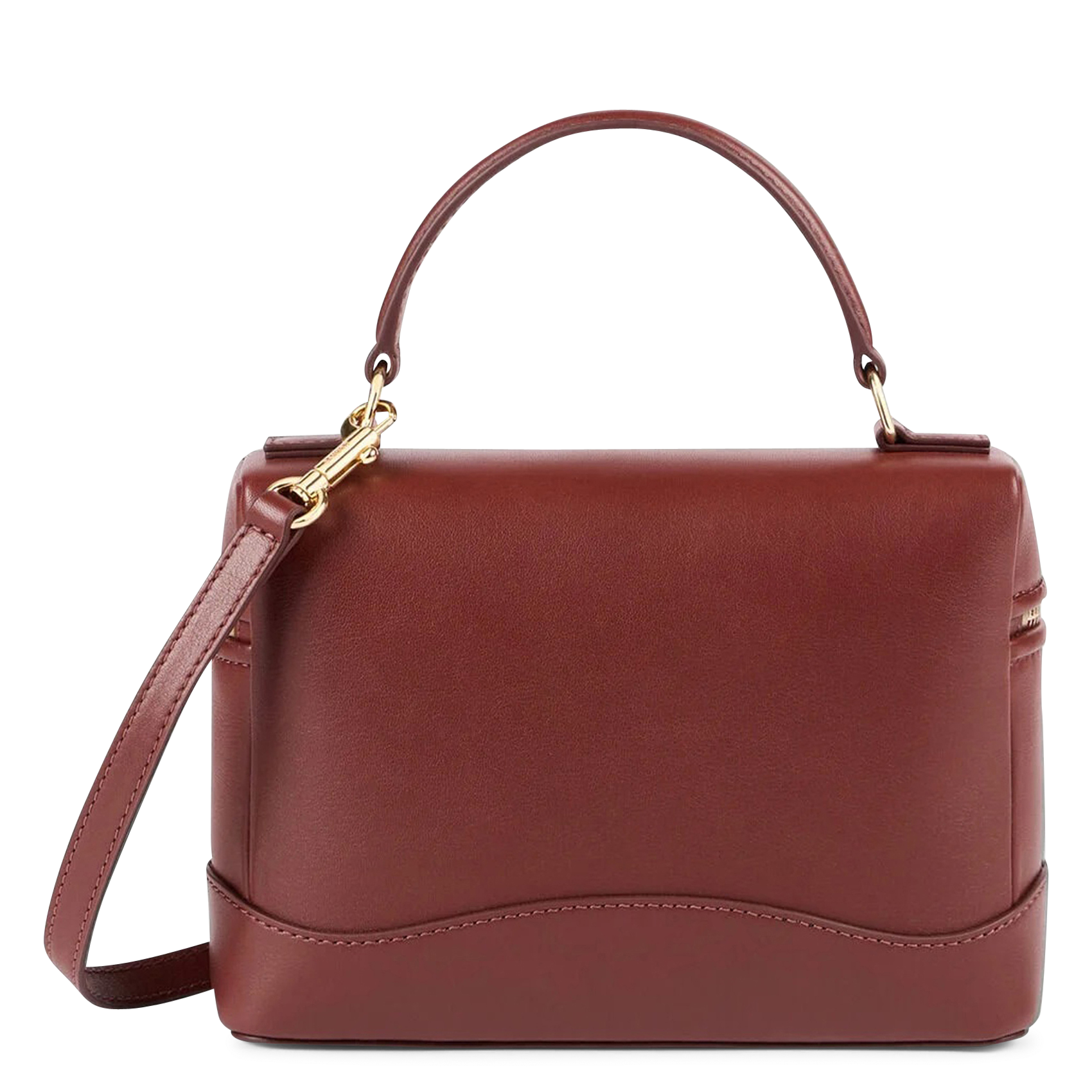 Bolso bandolera de ante SANDRO Marron