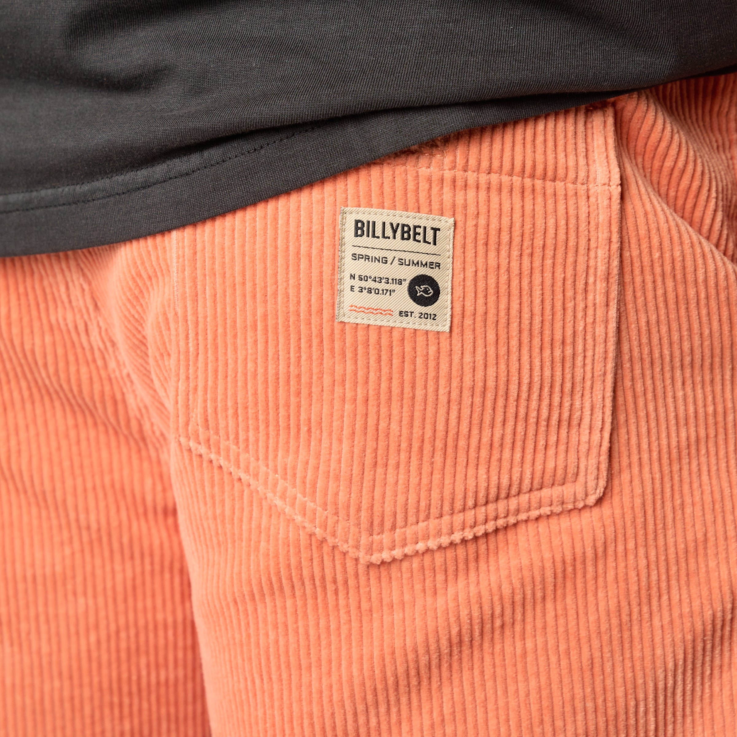 Short en velours BILLYBELT Orange