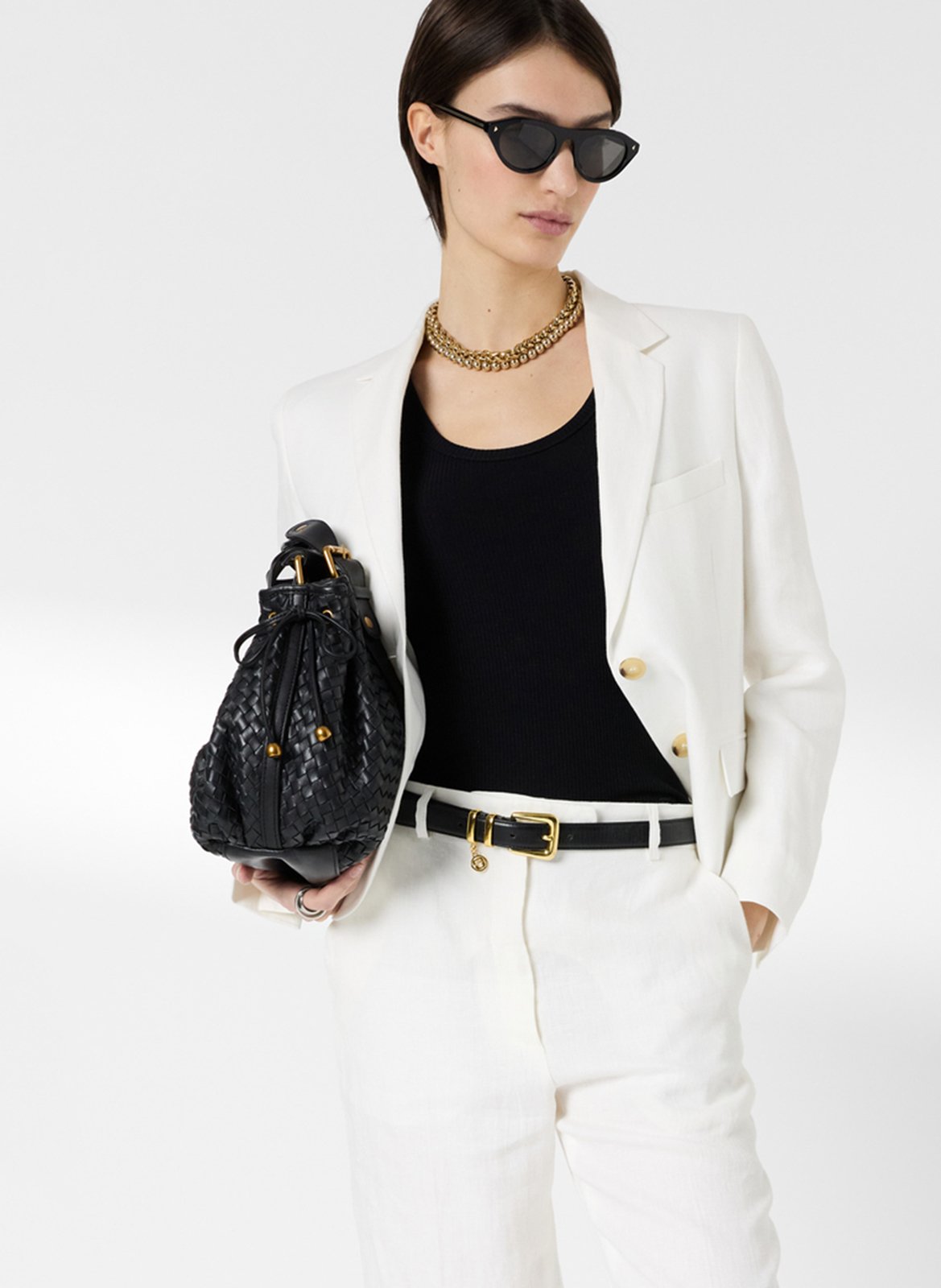 Leinen-Blazer GERARD DAREL Beige