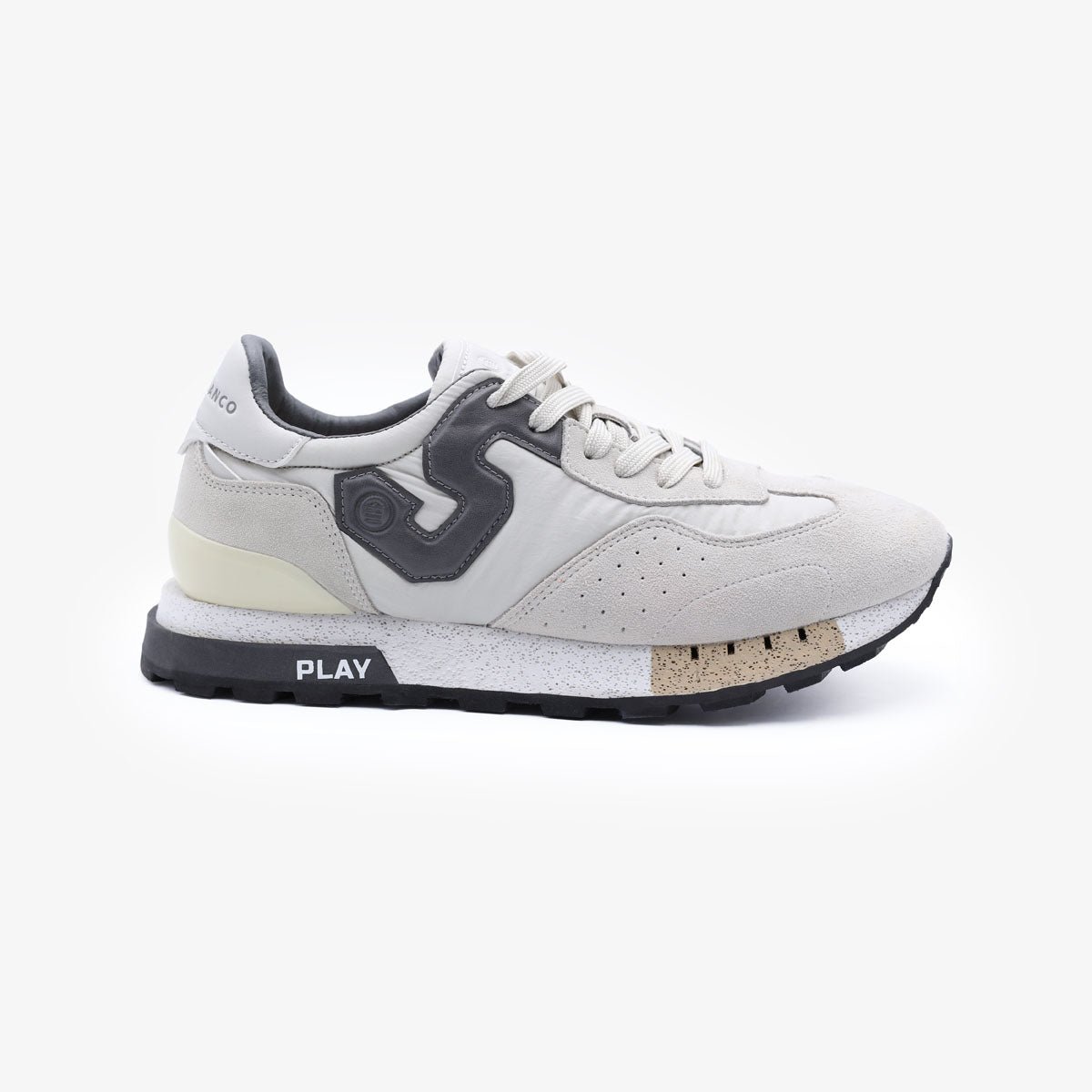 Two-tone sneakers SERGE BLANCO Grey