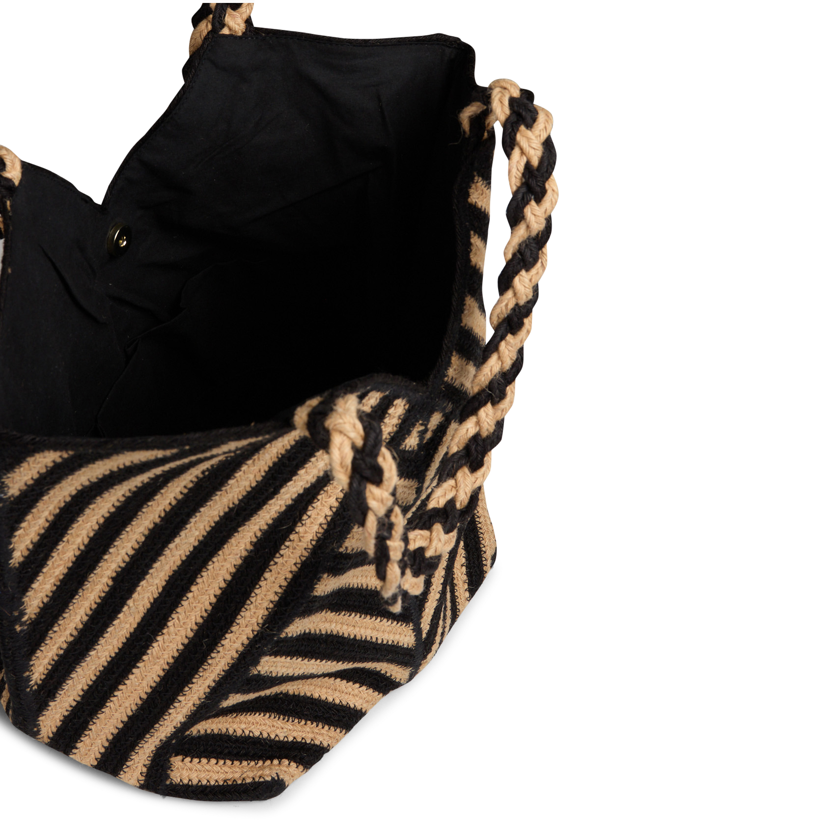 Sac cabas à motif symétrique LA FEE MARABOUTEE Multicolore