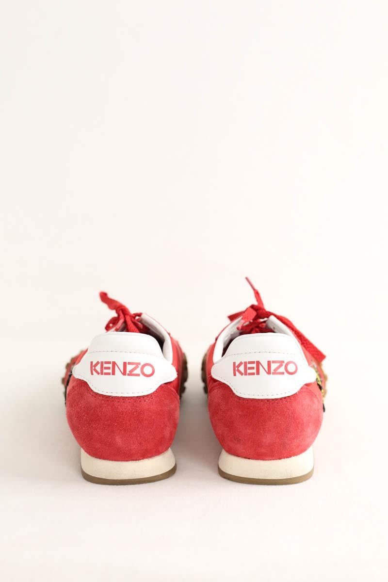 Baskets KENZO - SECONDE MAIN Rouge