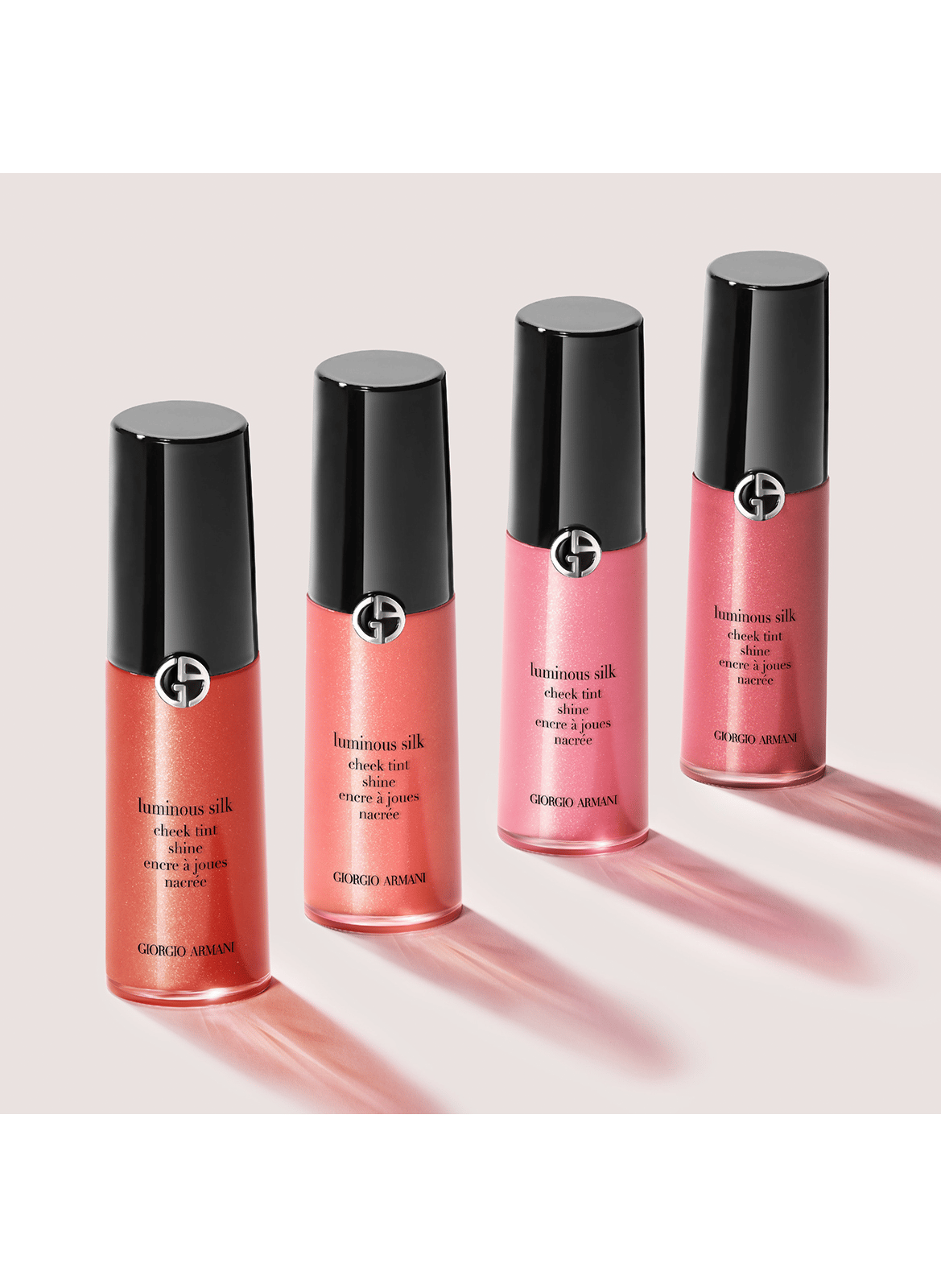 Luminous Silk Blush Liquide Nacré ARMANI Rose cosmique