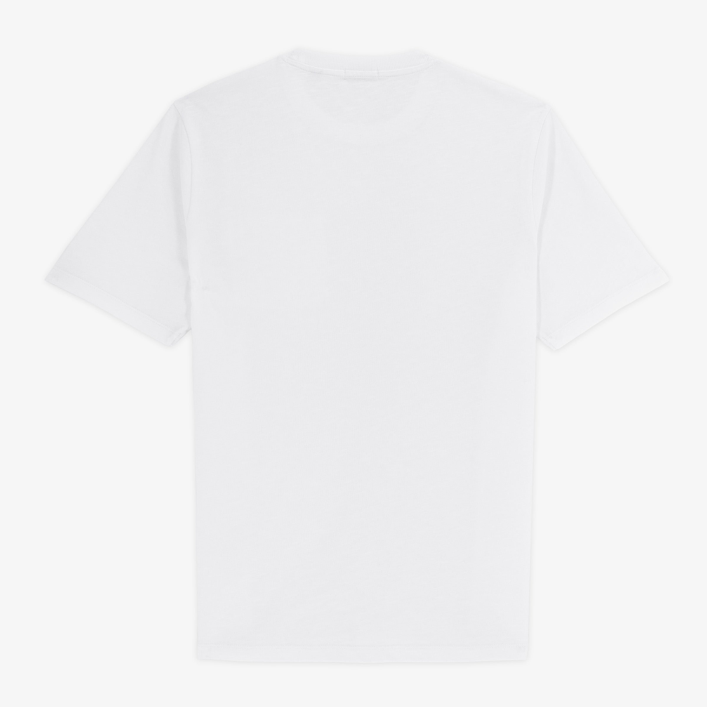 Short-sleeved slub cotton T-shirt SERGE BLANCO White