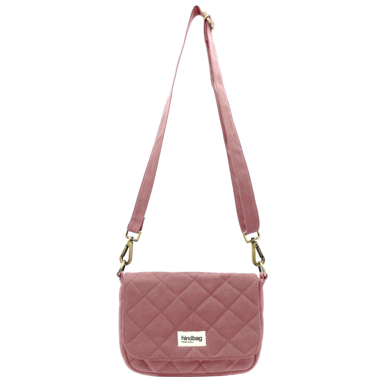Cotton handbag HINDBAG Pink