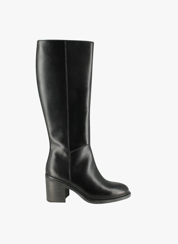 Bottes en cuir Noir