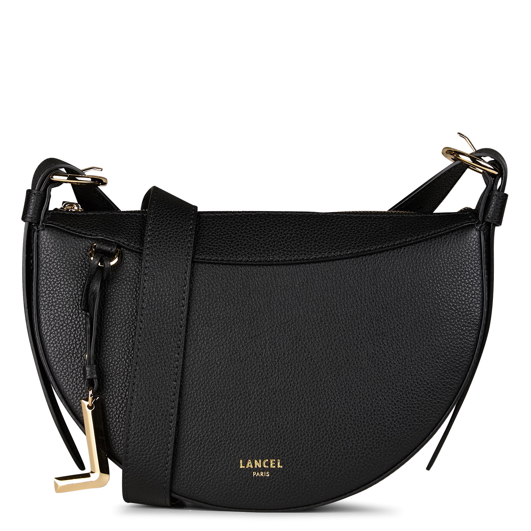 Sac demie lune en cuir  LANCEL