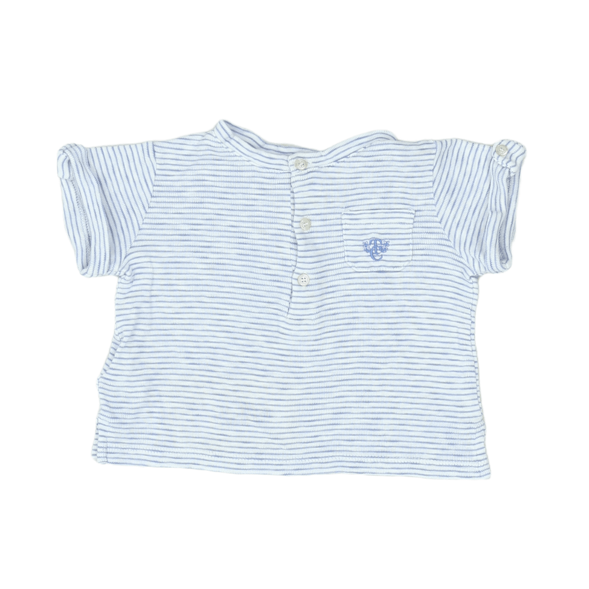 Blue Baby T-shirt - 18 months TARTINE ET CHOCOLAT - seconde-main Blue