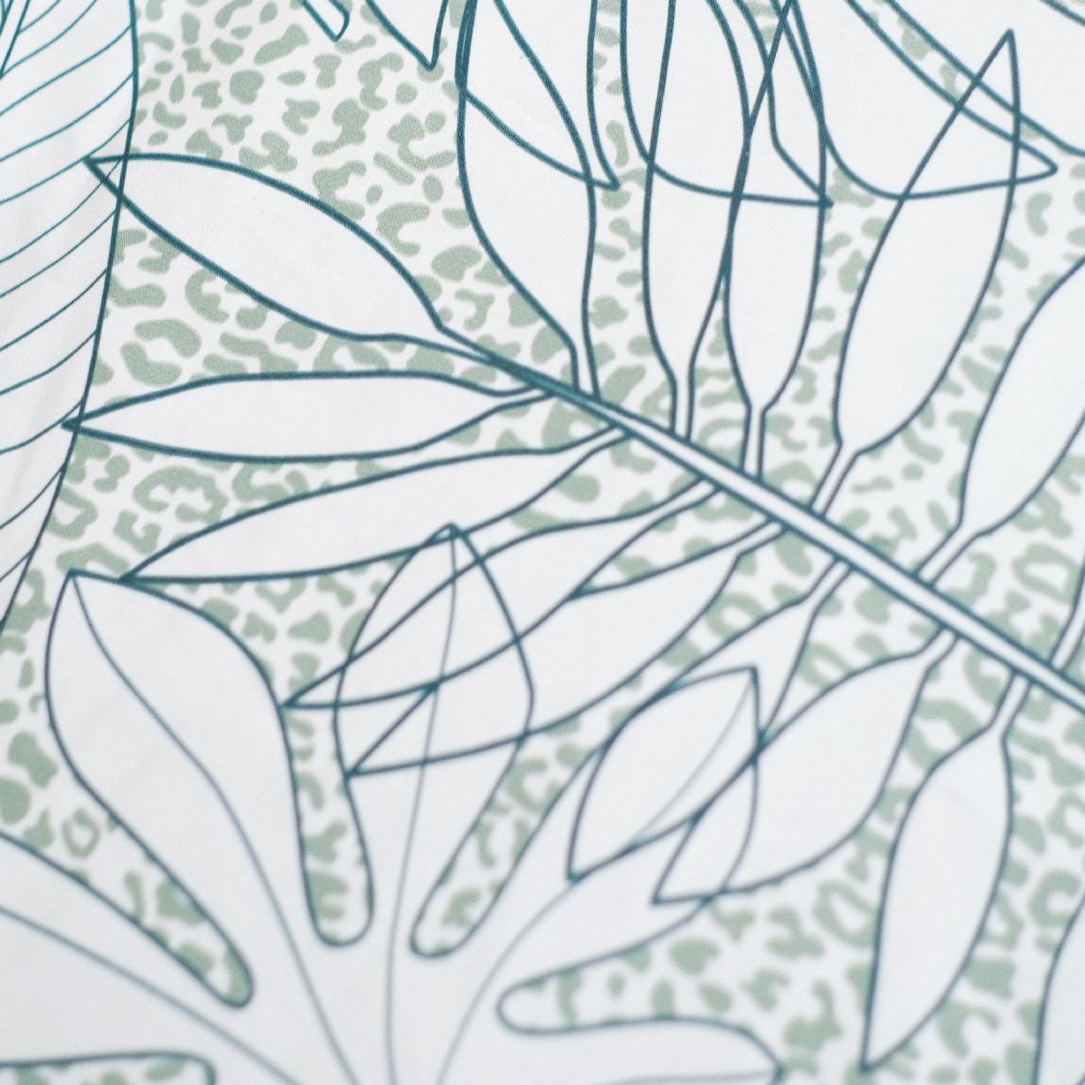 Printed cotton bedding set TODAY LINGE DE MAISON White