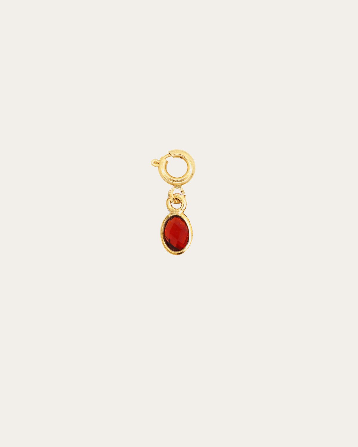 Gemstone charms NILAI Red