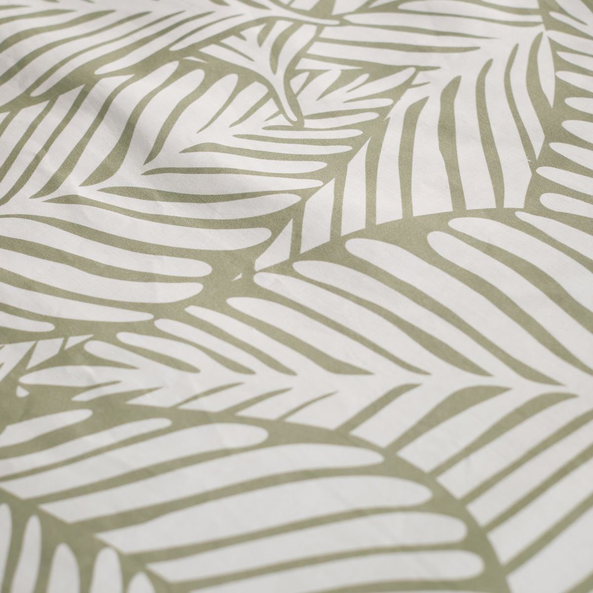 Printed cotton bed set TODAY LINGE DE MAISON Green