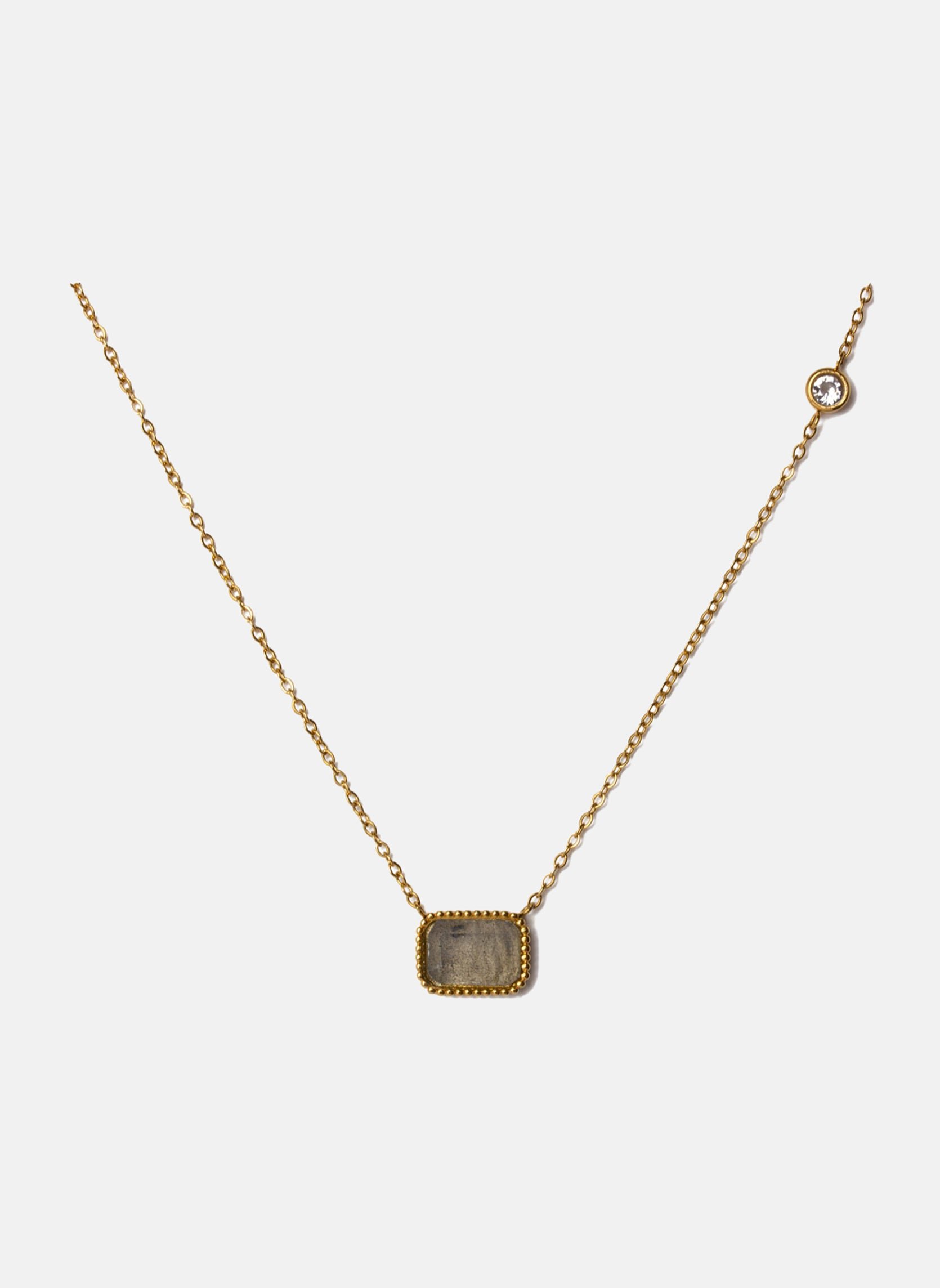 Chain necklace AEC Paris Grey