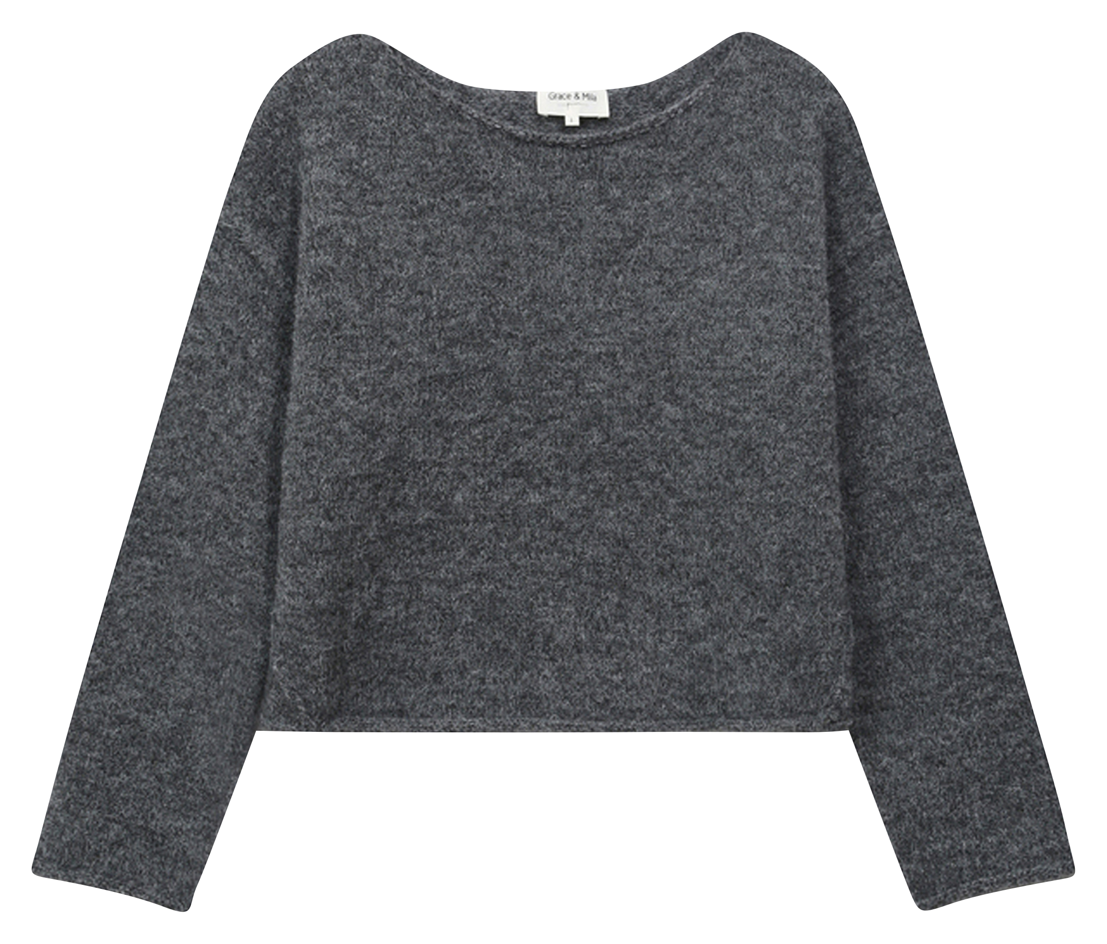 Pull col bateau  GRACE ET MILA Gris