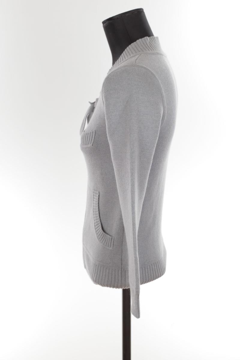 Chip wool cardigan SONIA RYKIEL - Seconde Main Grey