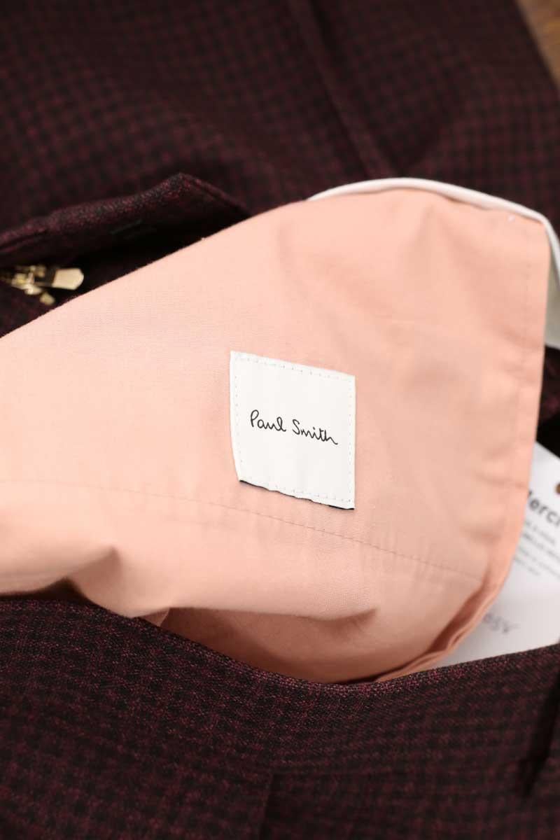 Slim-fit cotton cargo pants PAUL SMITH - Seconde main Red