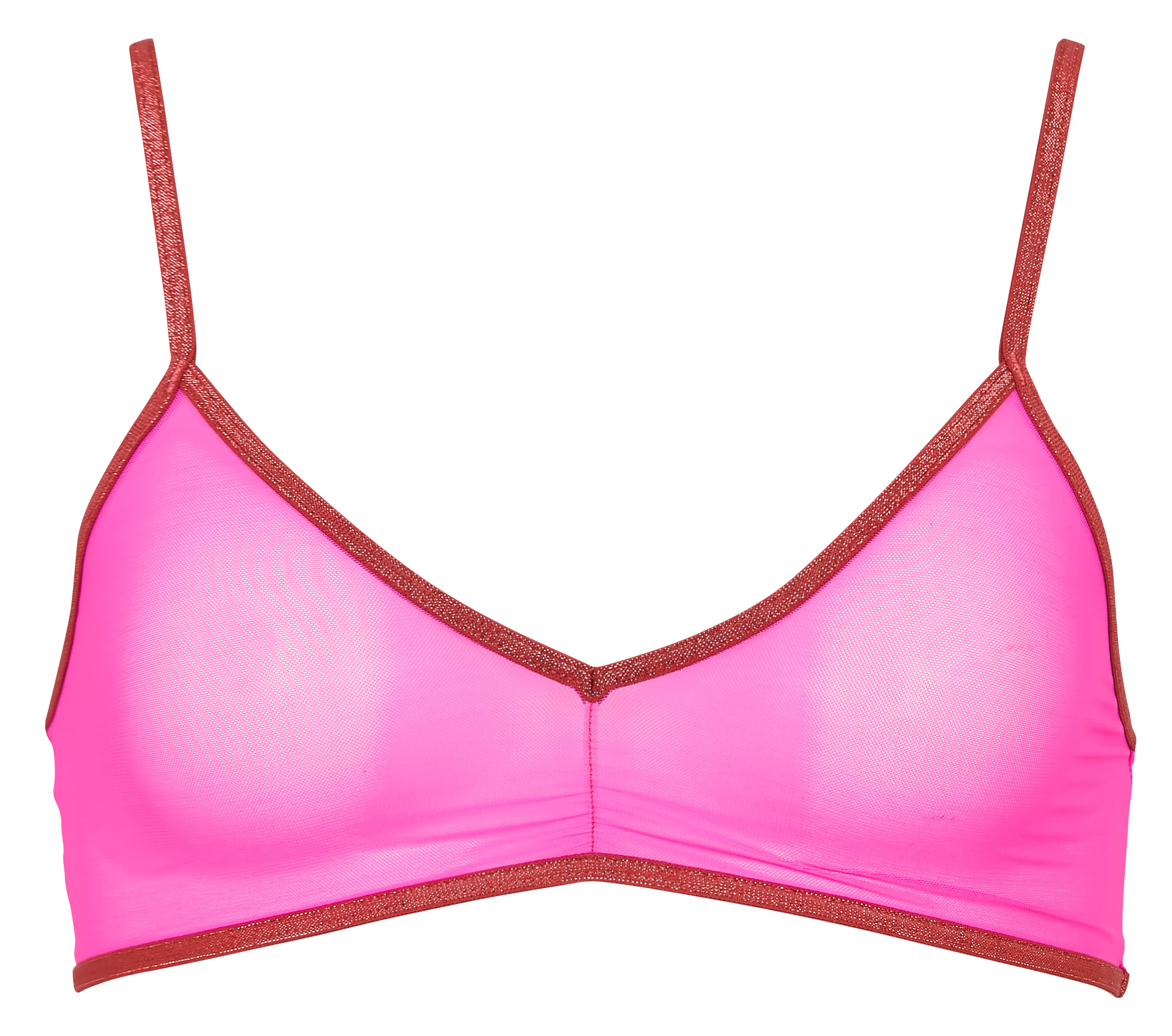 Brassière à fil métallisé LA NOUVELLE Rose