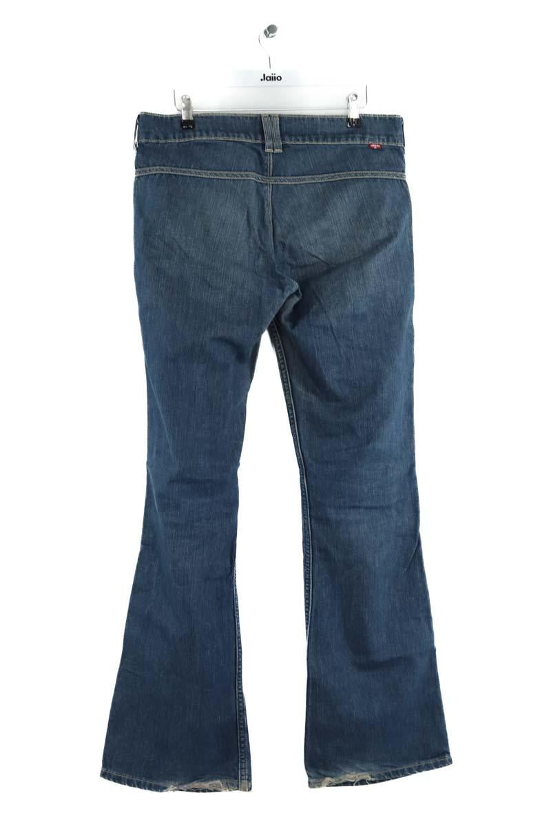 Cotton straight jeans LEVI'S - Seconde main Blue