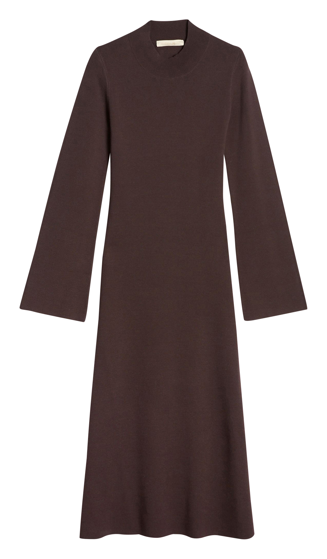 Long high-neck dress VANESSA BRUNO Brown