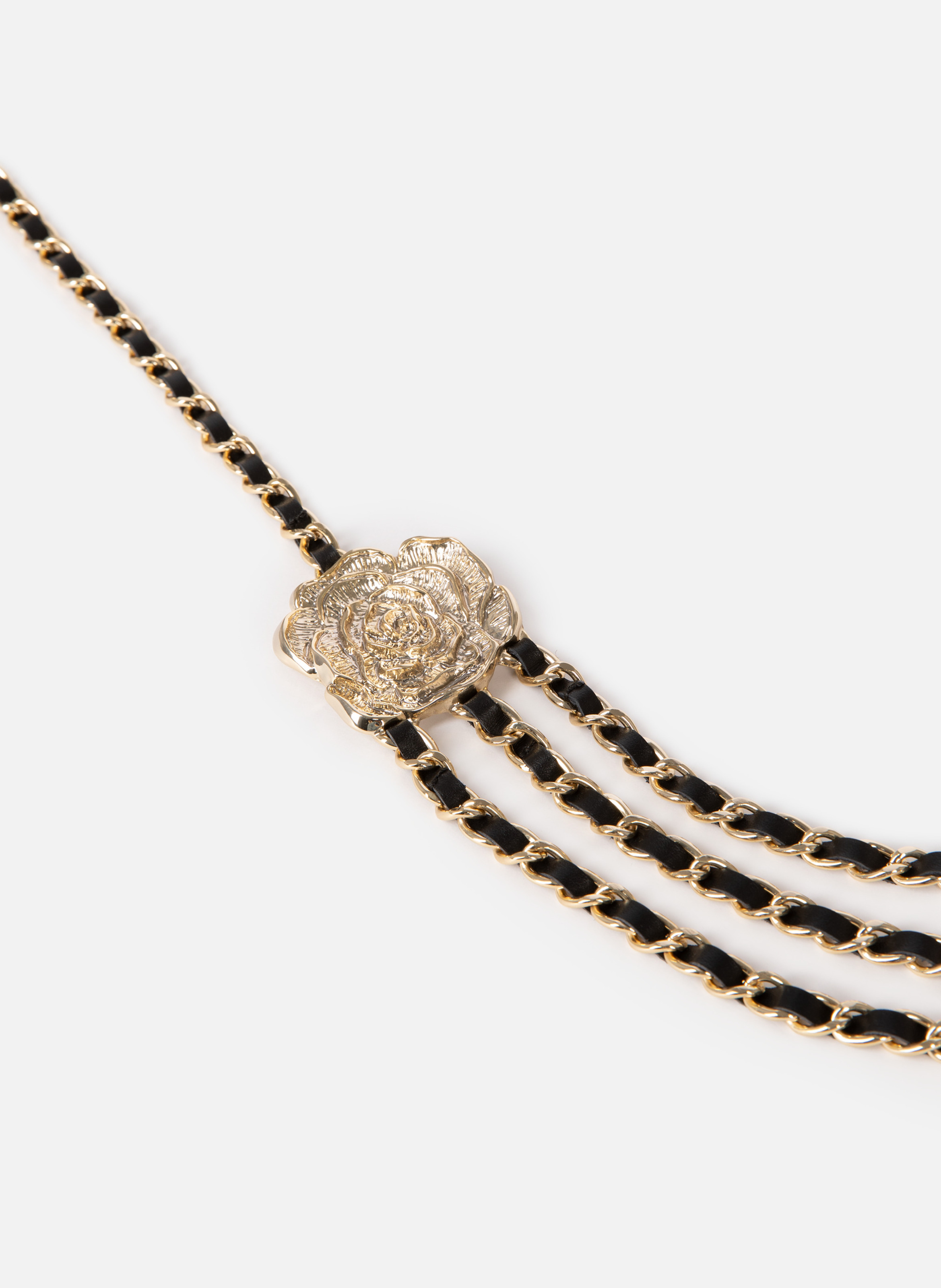 Flower Jewel Belt THE KOOPLES Yellow