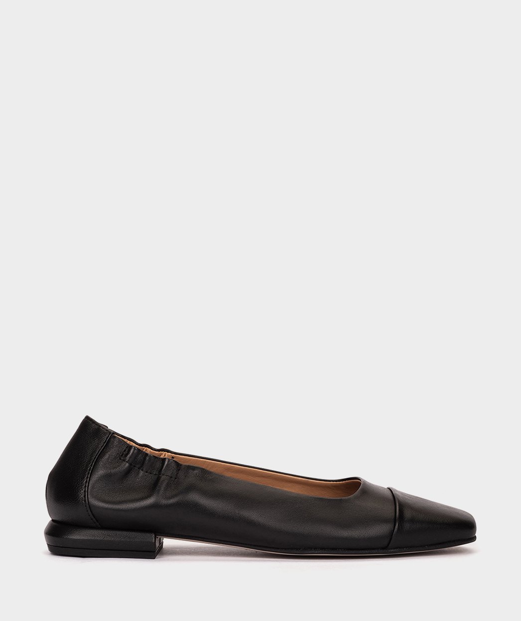 Black leather ballet flats PEDRO MIRALLES Black