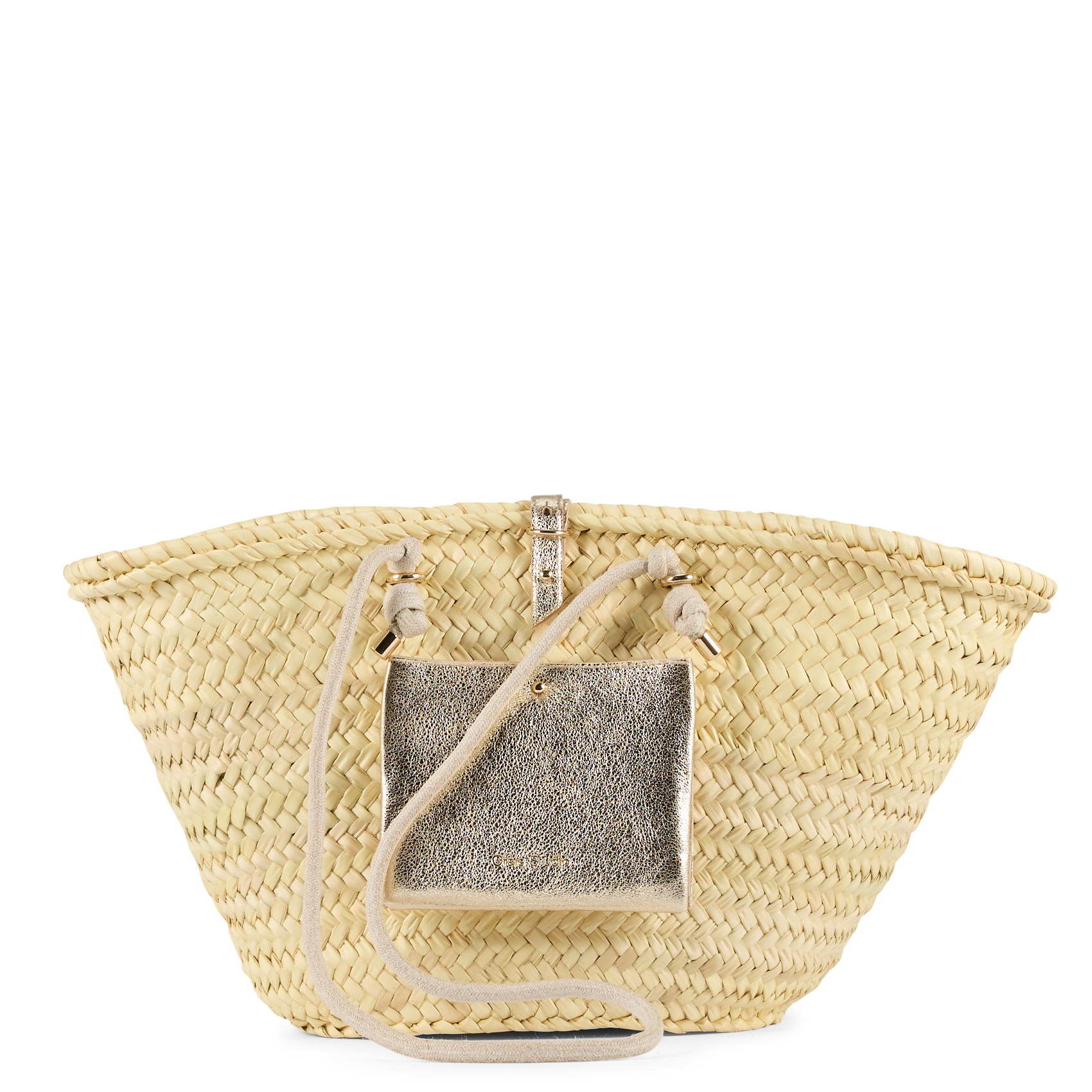 Gevlochten mand van doum CRAIE STUDIO