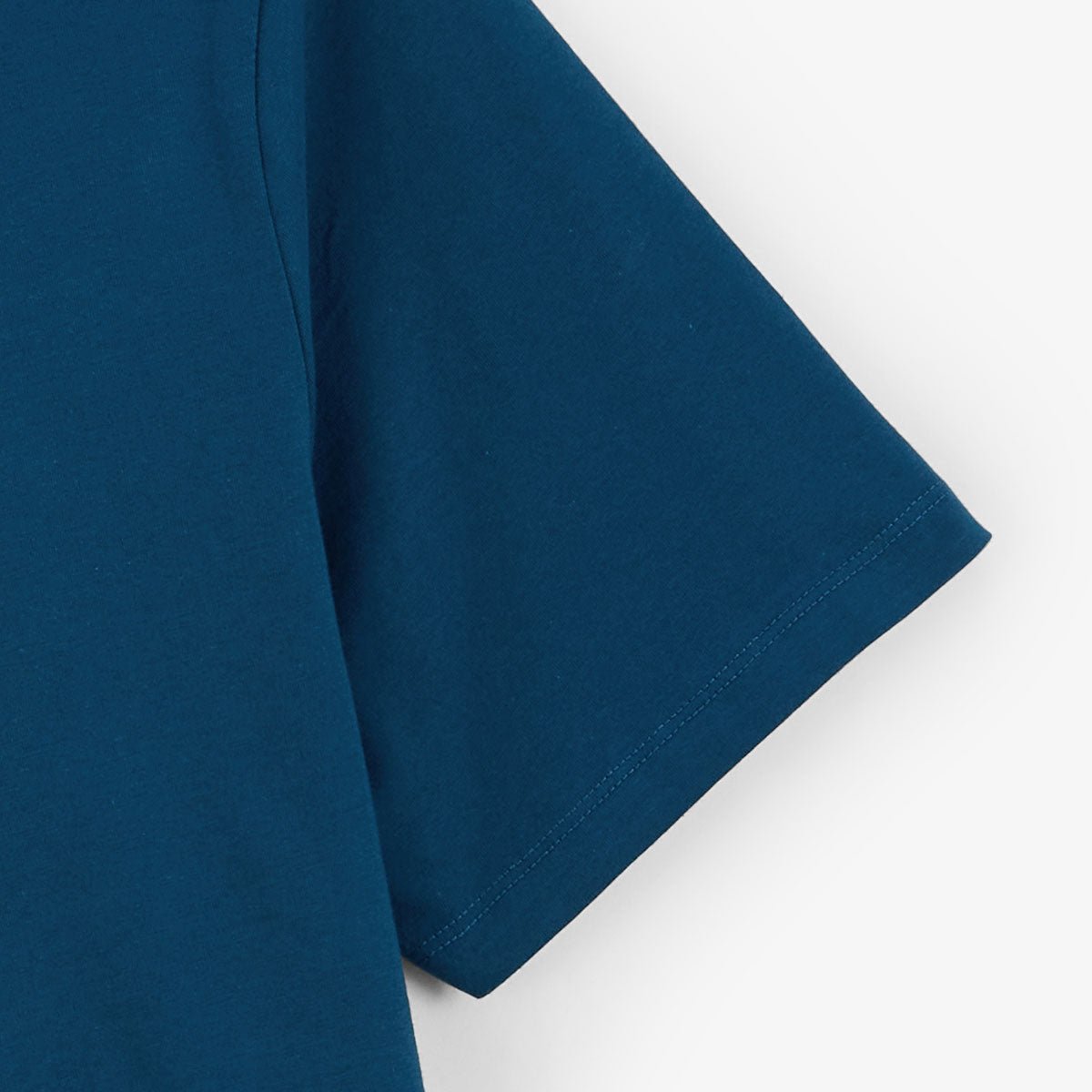 Round-neck cotton T-shirt SERGE BLANCO Blue