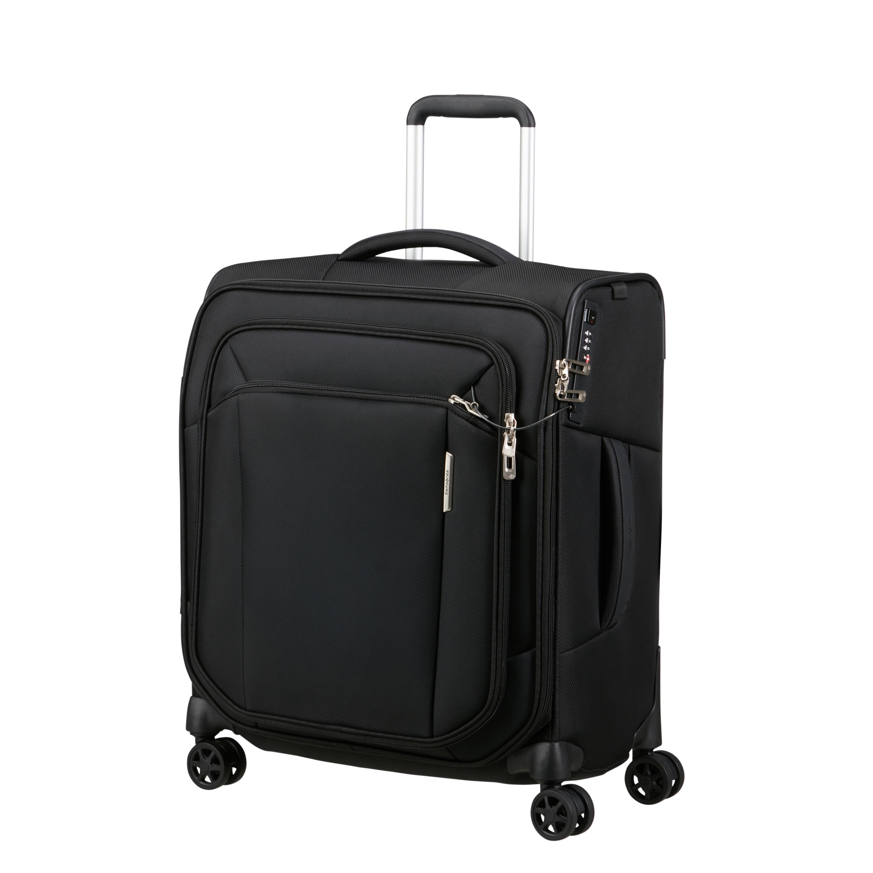 Respark 4-wheel cabin suitcase SAMSONITE Black