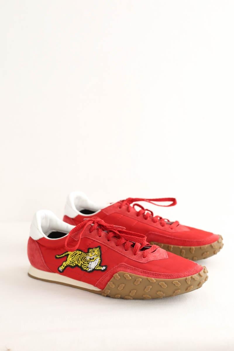 Baskets KENZO - SECONDE MAIN Rouge