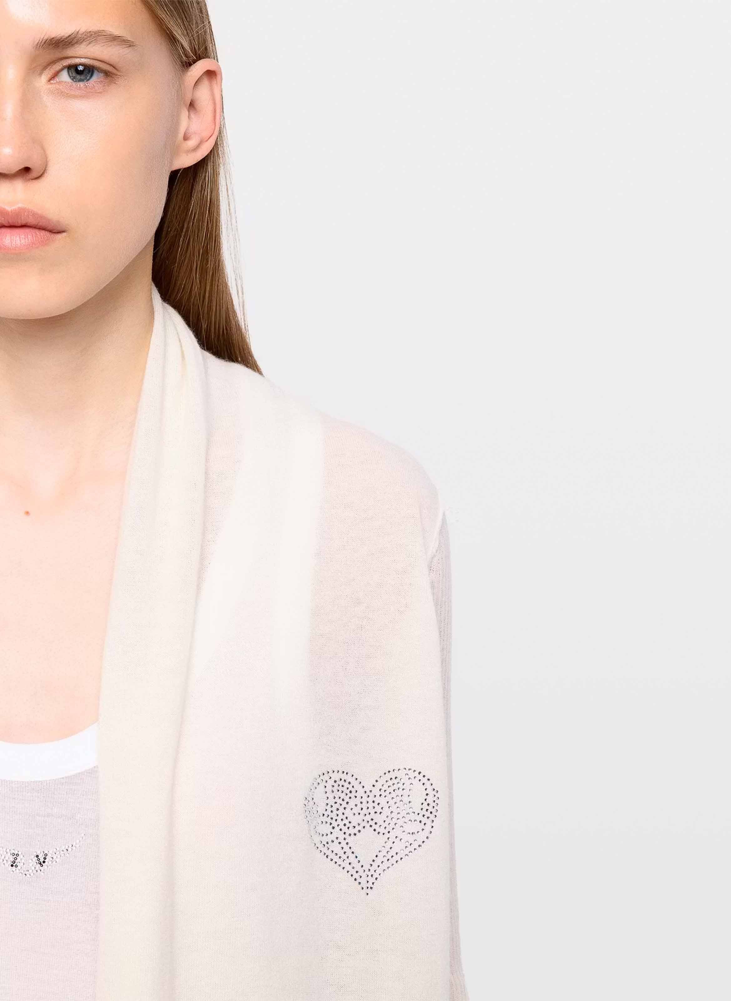 Cardigan ample en cachemire ZADIG&VOLTAIRE Beige