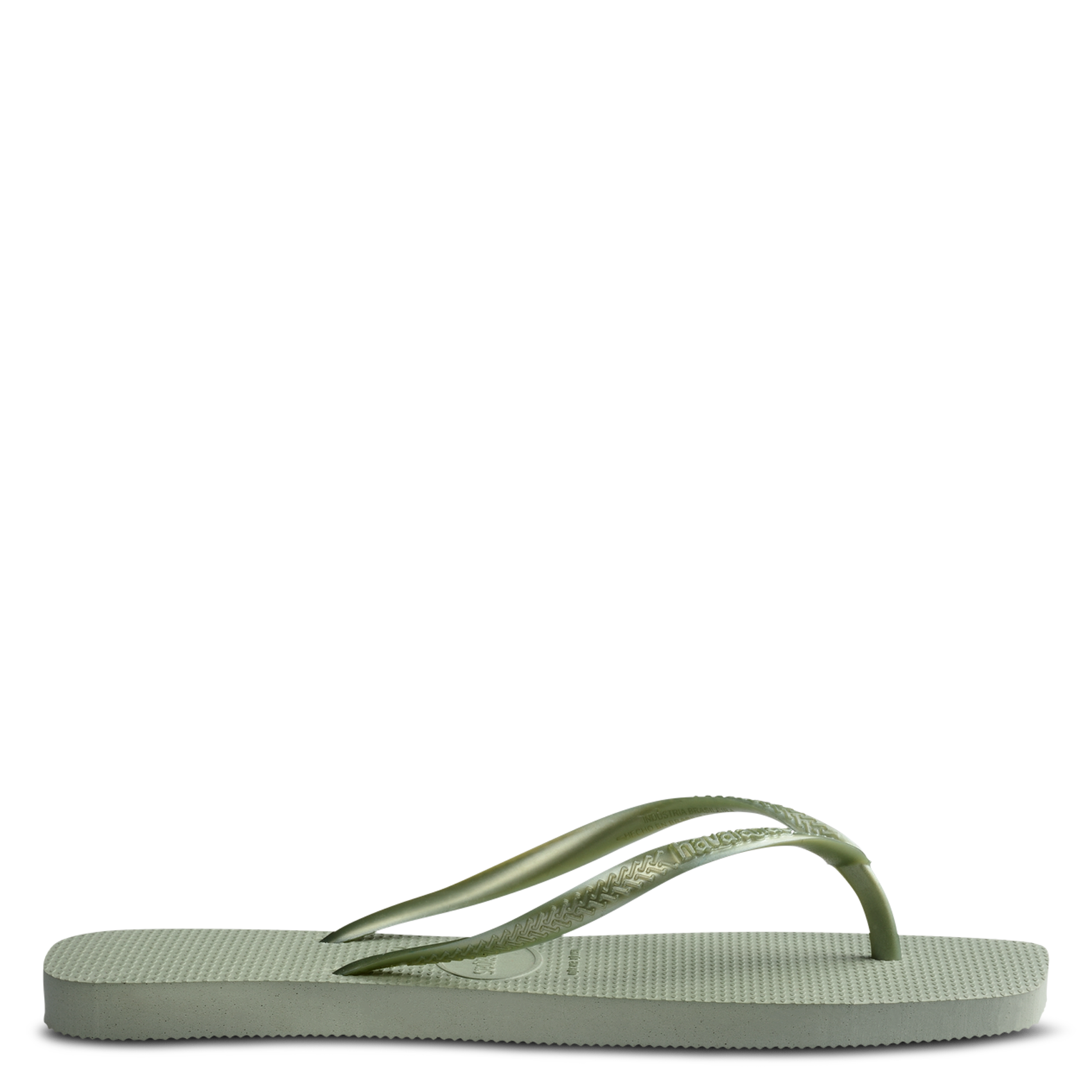 Tongs plates HAVAIANAS Vert