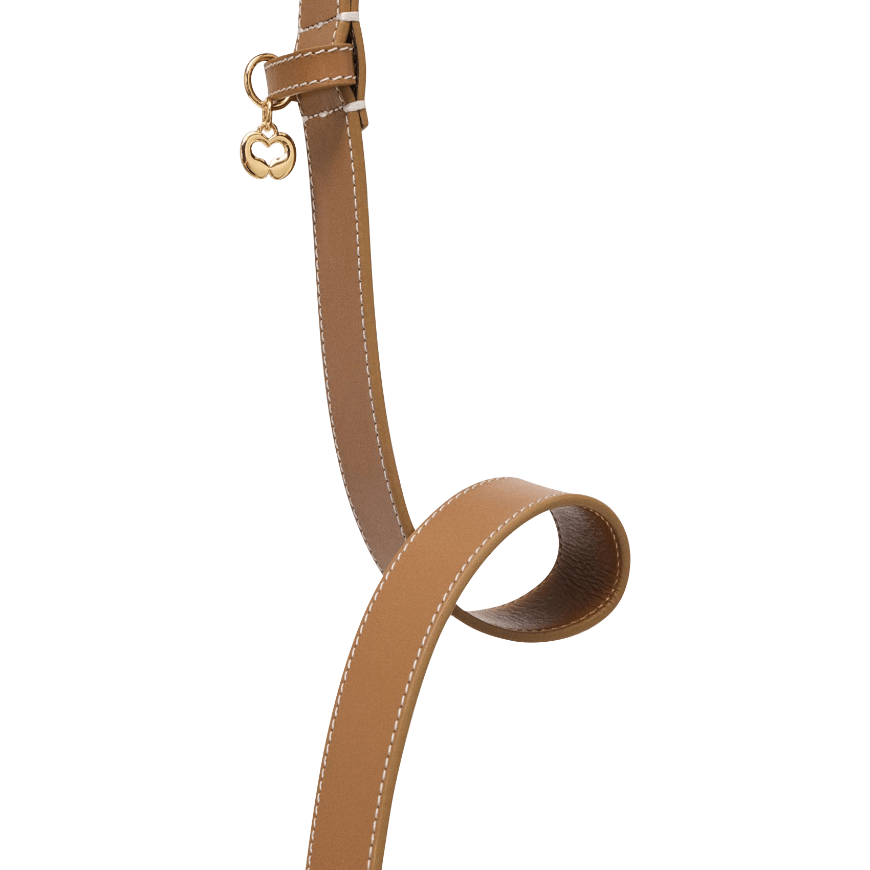 Ceinture en cuir MAJE Marron
