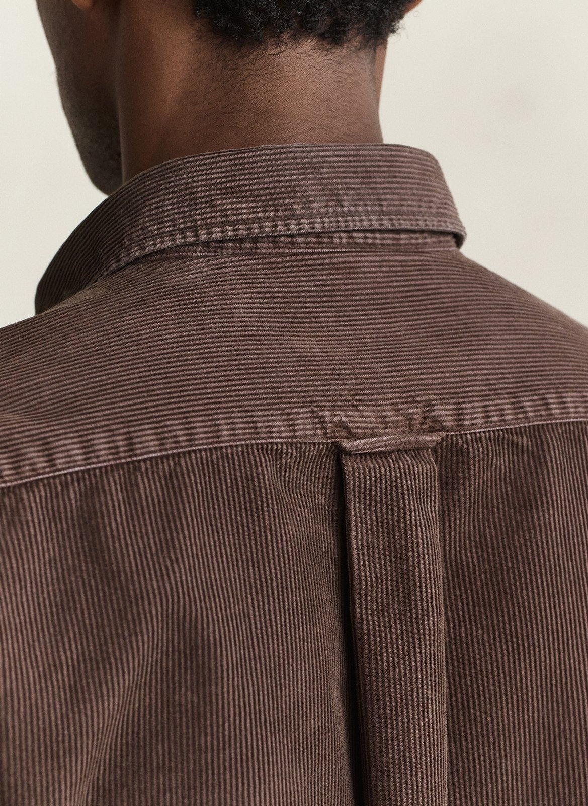 Bluse aus Bio-Baumwolle mit klassischem Kragen GANT Braun