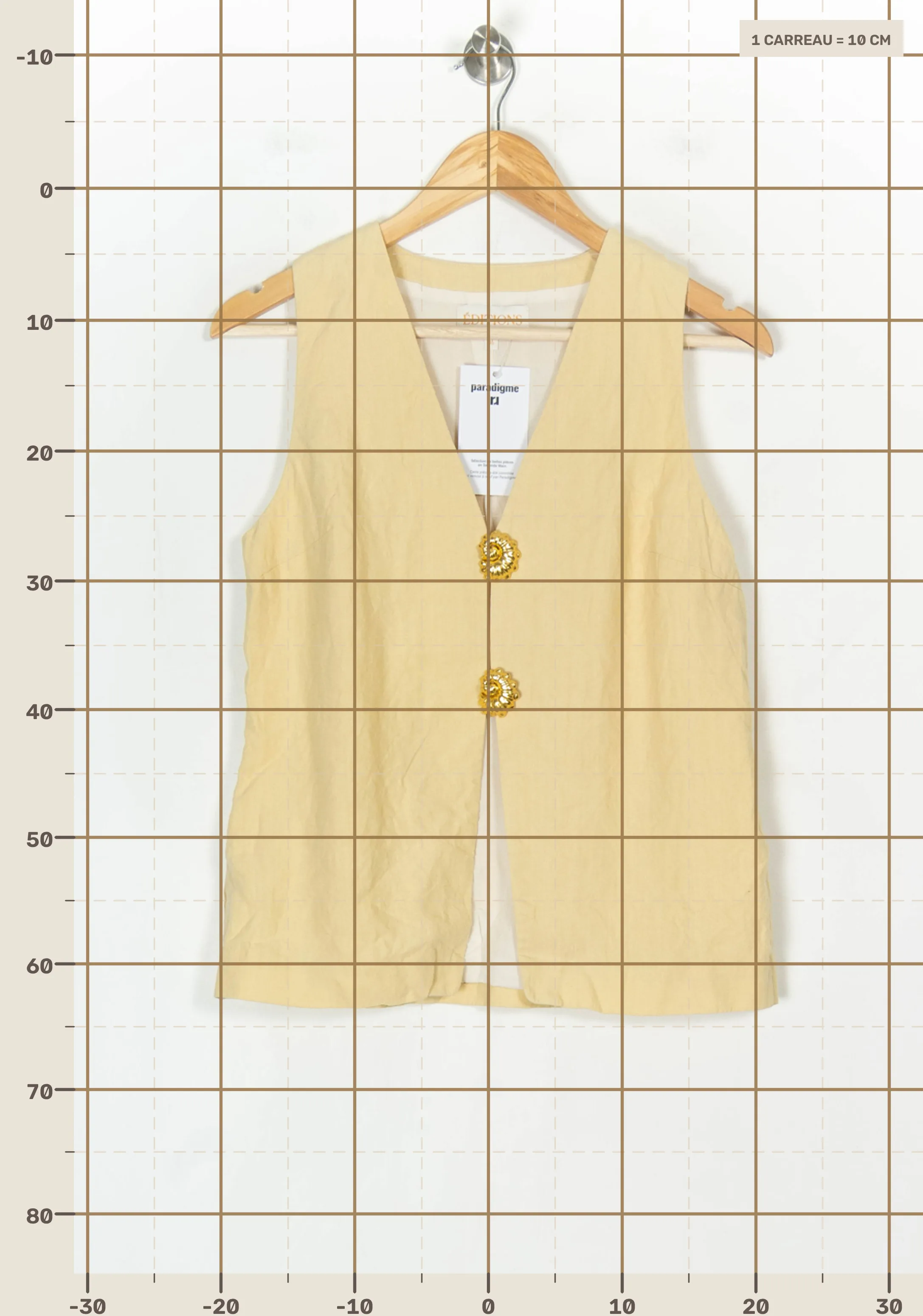 Top & débardeur SEZANE - Seconde main Jaune