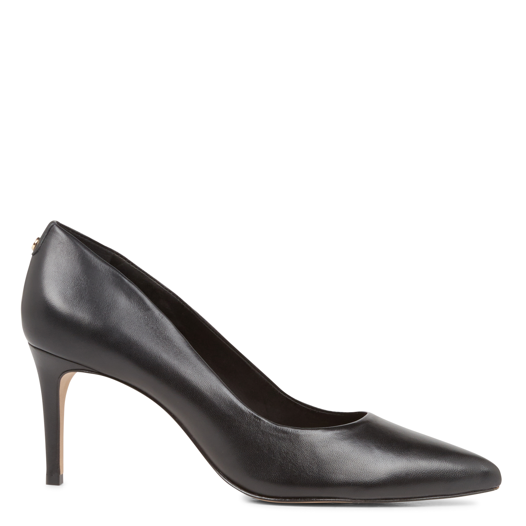 Escarpins à bout pointu en cuir COSMOPARIS Noir