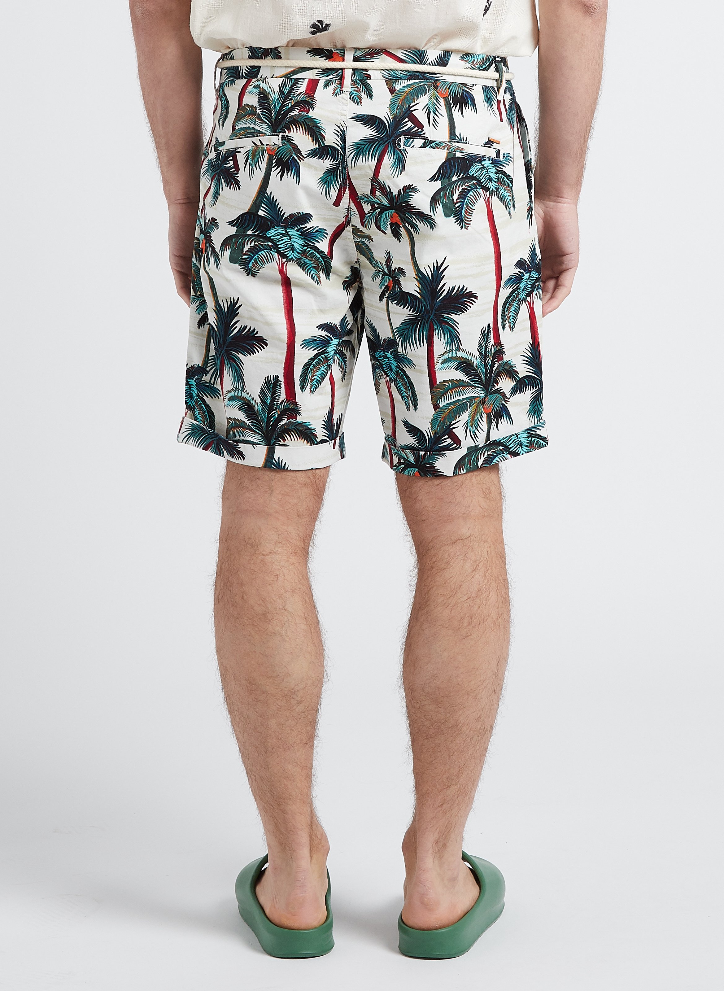 Short van katoenmix met print SCOTCH AND SODA Veelkleurig